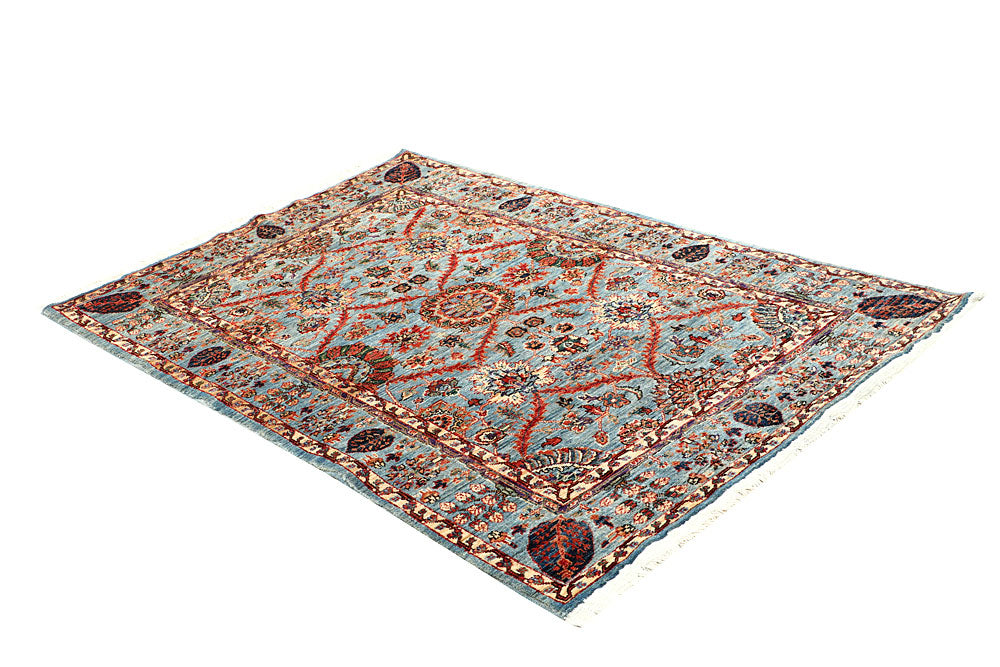 Light Slate Grey Ziegler 3' 11 x 5' 11 - No. 66110 - ALRUG Rug Store