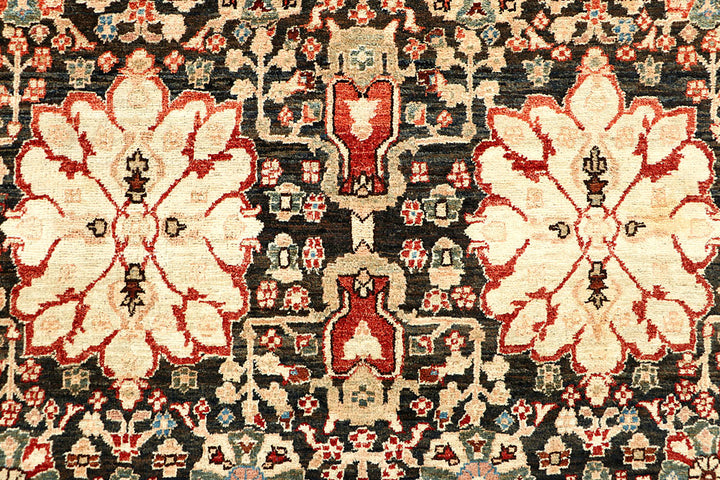 Dark Olive Green Oushak 4' 11 x 7' 1 - No. 66111 - ALRUG Rug Store