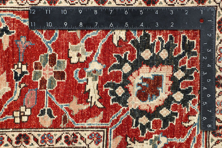 Dark Olive Green Oushak 4' 11 x 7' 1 - No. 66111 - ALRUG Rug Store