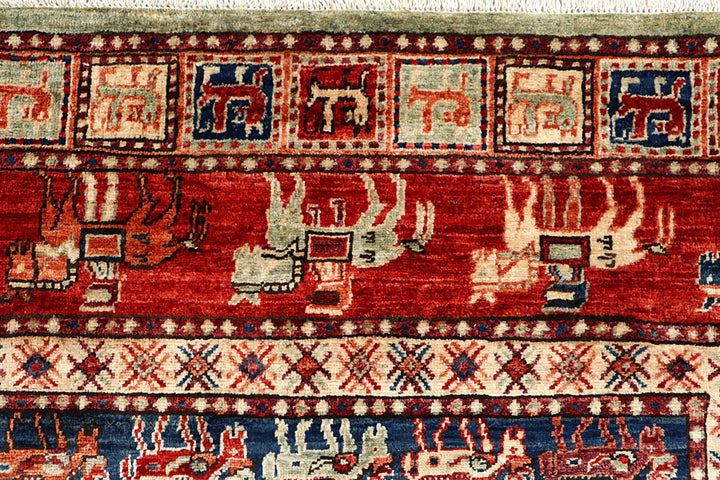 Multi Colored Ziegler 4' 11 x 6' 8 - No. 66114 - ALRUG Rug Store