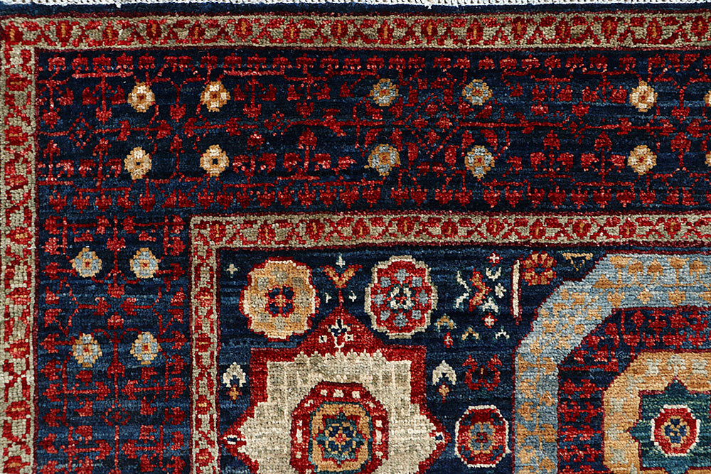 Midnight Blue Mamluk 3' 11 x 5' 9 - No. 66115 - ALRUG Rug Store