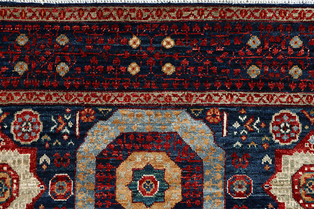 Midnight Blue Mamluk 3' 11 x 5' 9 - No. 66115 - ALRUG Rug Store
