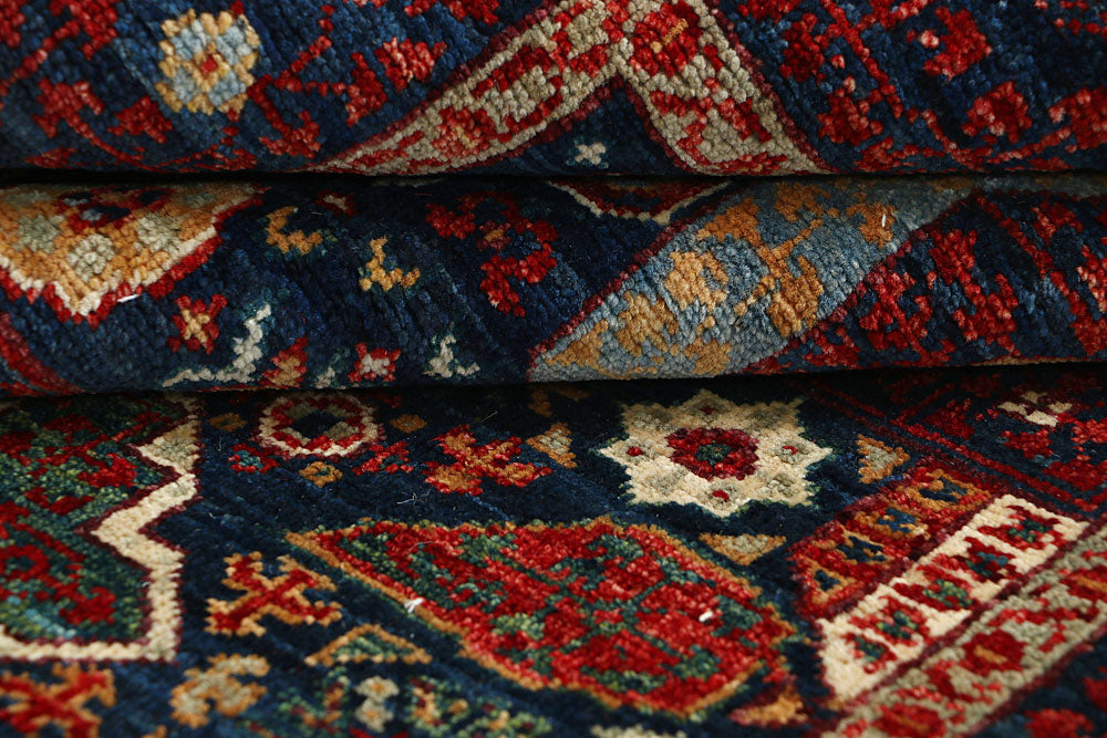 Midnight Blue Mamluk 3' 11 x 5' 9 - No. 66115 - ALRUG Rug Store