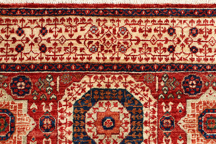Firebrick Mamluk 4' 2 x 6' 6 - No. 66117 - ALRUG Rug Store