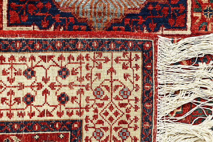 Firebrick Mamluk 4' 2 x 6' 6 - No. 66117 - ALRUG Rug Store