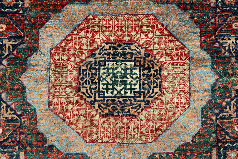 Multi Colored Mamluk 4' 10 x 6' 11 - No. 66118 - ALRUG Rug Store