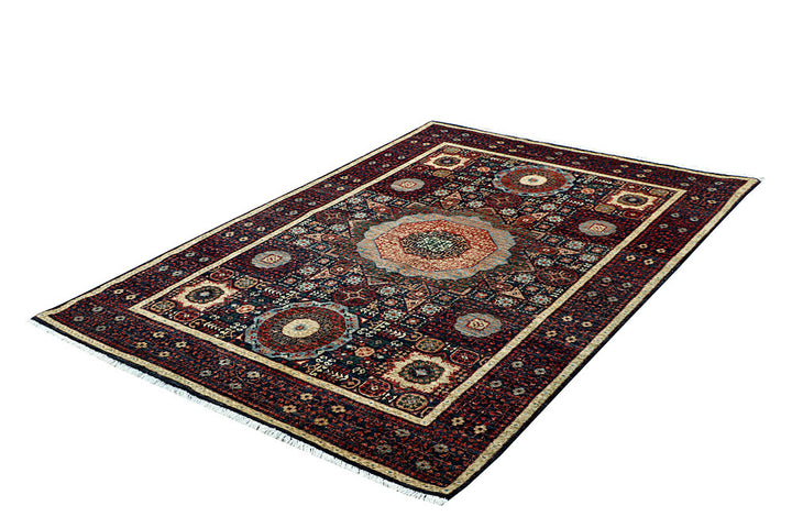 Multi Colored Mamluk 4' 10 x 6' 11 - No. 66118 - ALRUG Rug Store