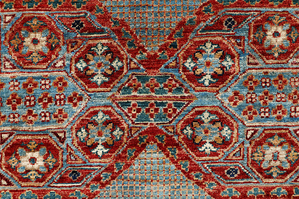 Multi Colored Mamluk 4' 8 x 6' 7 - No. 66119 - ALRUG Rug Store