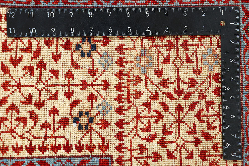 Blanched Almond Mamluk 5' 10 x 8' 10 - No. 66121 - ALRUG Rug Store