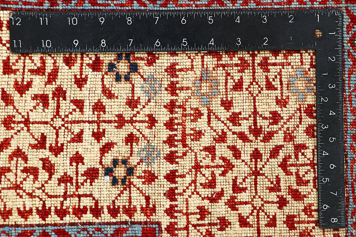 Blanched Almond Mamluk 5' 10 x 8' 10 - No. 66121 - ALRUG Rug Store