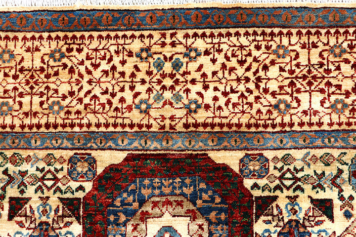 Tan Mamluk 6' x 8' 10 - No. 66122 - ALRUG Rug Store