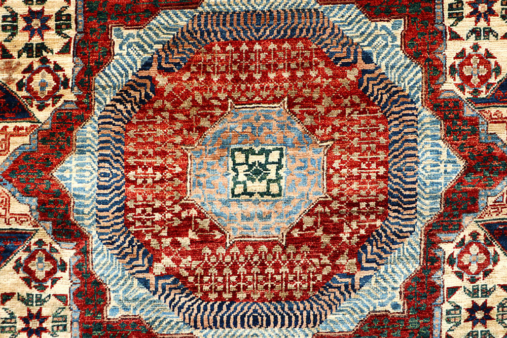 Tan Mamluk 6' x 8' 10 - No. 66122 - ALRUG Rug Store