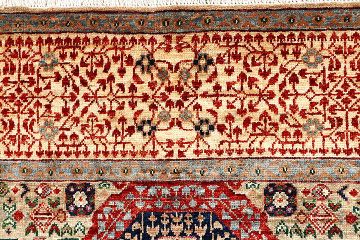Tan Mamluk 6' 1 x 8' 8 - No. 66123 - ALRUG Rug Store