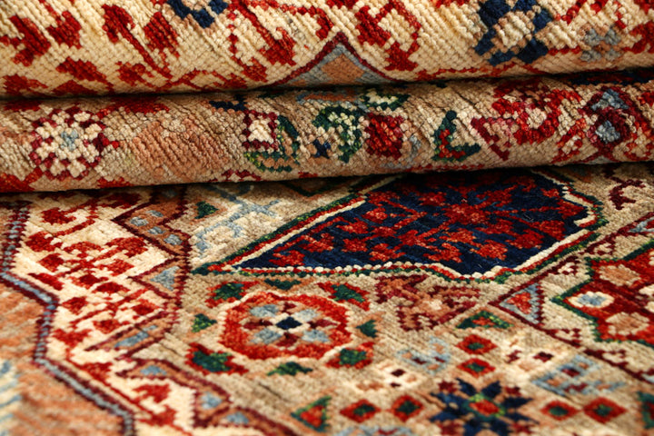 Tan Mamluk 6' 1 x 8' 8 - No. 66123 - ALRUG Rug Store