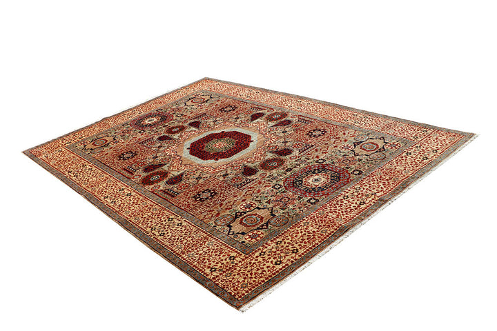 Tan Mamluk 6' 1 x 8' 8 - No. 66123 - ALRUG Rug Store
