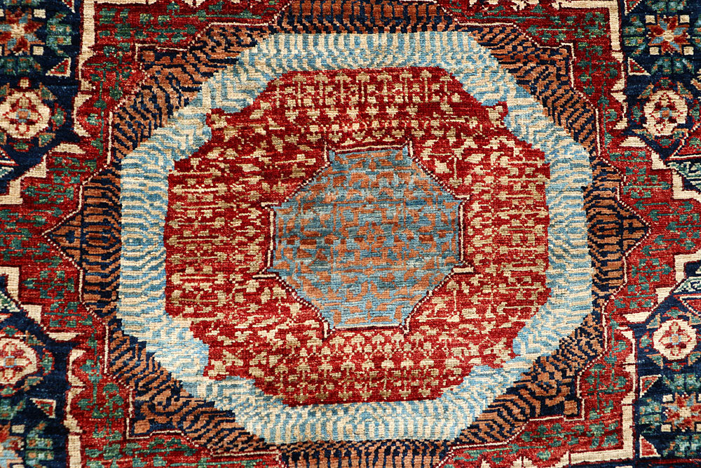 Multi Colored Mamluk 6' x 8' 1 - No. 66124 - ALRUG Rug Store