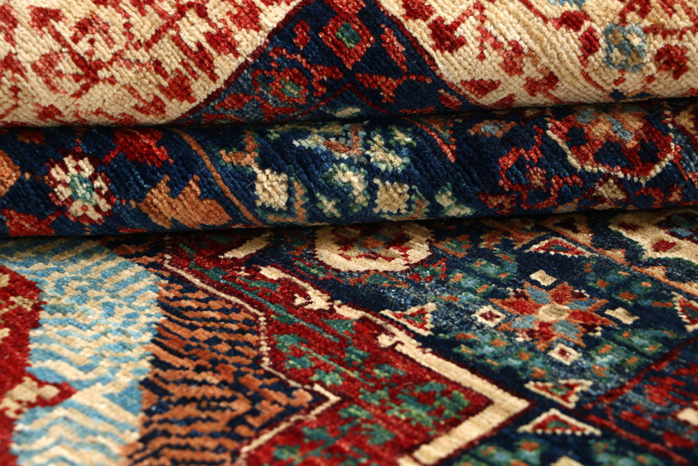 Multi Colored Mamluk 6' x 8' 1 - No. 66124 - ALRUG Rug Store