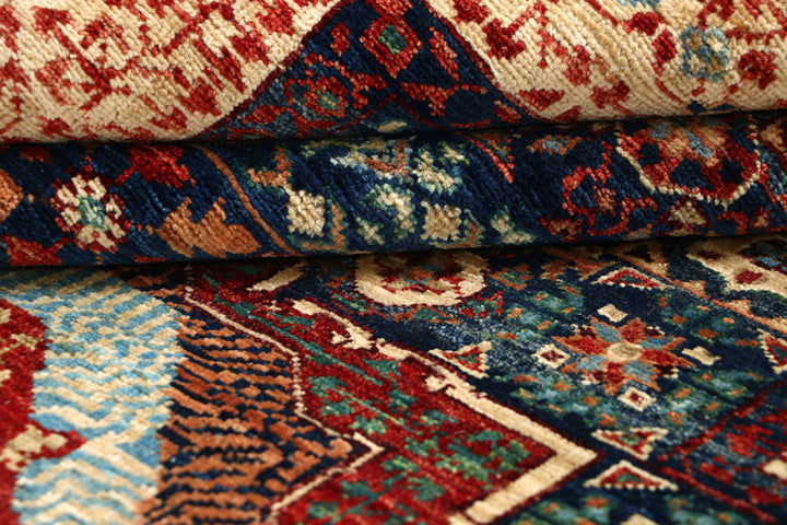 Multi Colored Mamluk 6' x 8' 1 - No. 66124 - ALRUG Rug Store