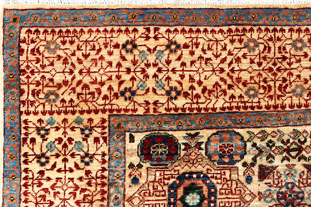 Tan Mamluk 5' 9 x 8' 10 - No. 66125 - ALRUG Rug Store