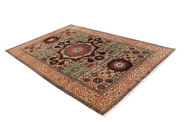 Tan Mamluk 5' 9 x 8' 10 - No. 66125 - ALRUG Rug Store