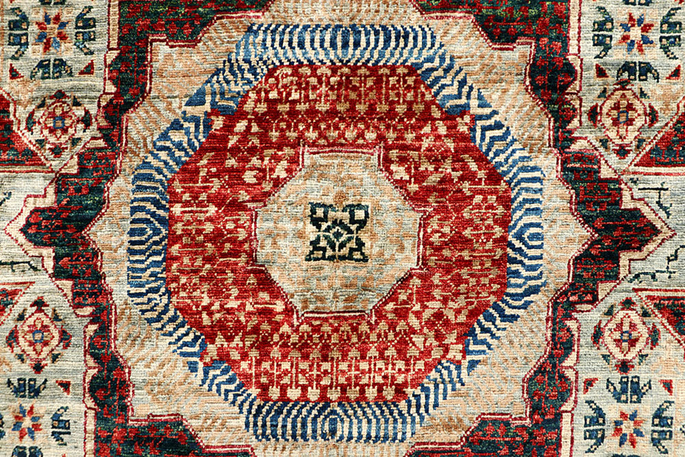 Silver Mamluk 5' 7 x 8' 9 - No. 66127 - ALRUG Rug Store