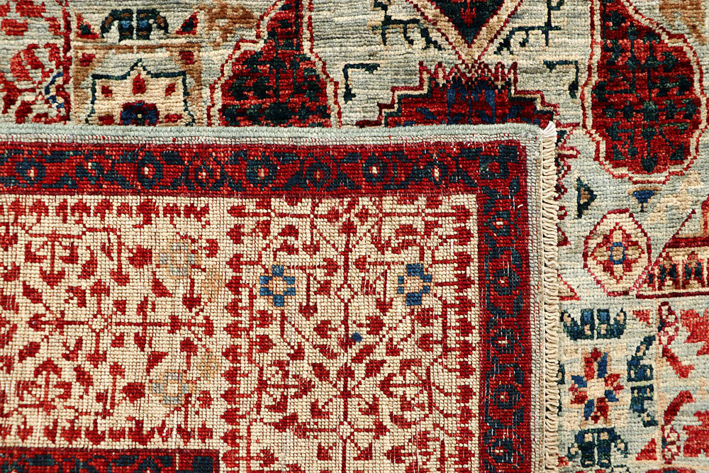 Silver Mamluk 5' 7 x 8' 9 - No. 66127 - ALRUG Rug Store