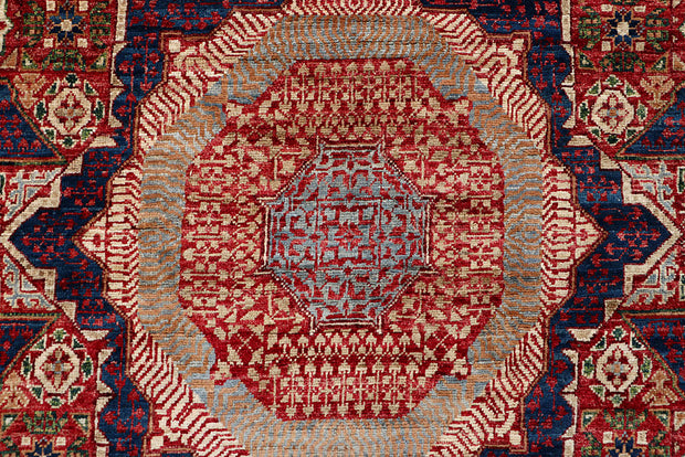 Multi Colored Mamluk 5' 11 x 9' 6 - No. 66128 - ALRUG Rug Store