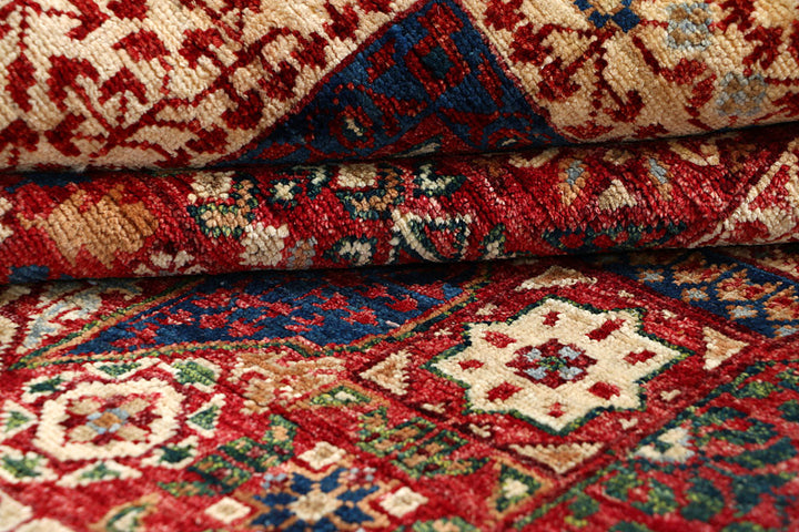 Multi Colored Mamluk 5' 11 x 9' 6 - No. 66128 - ALRUG Rug Store