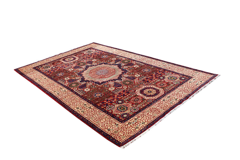 Multi Colored Mamluk 5' 11 x 9' 6 - No. 66128 - ALRUG Rug Store
