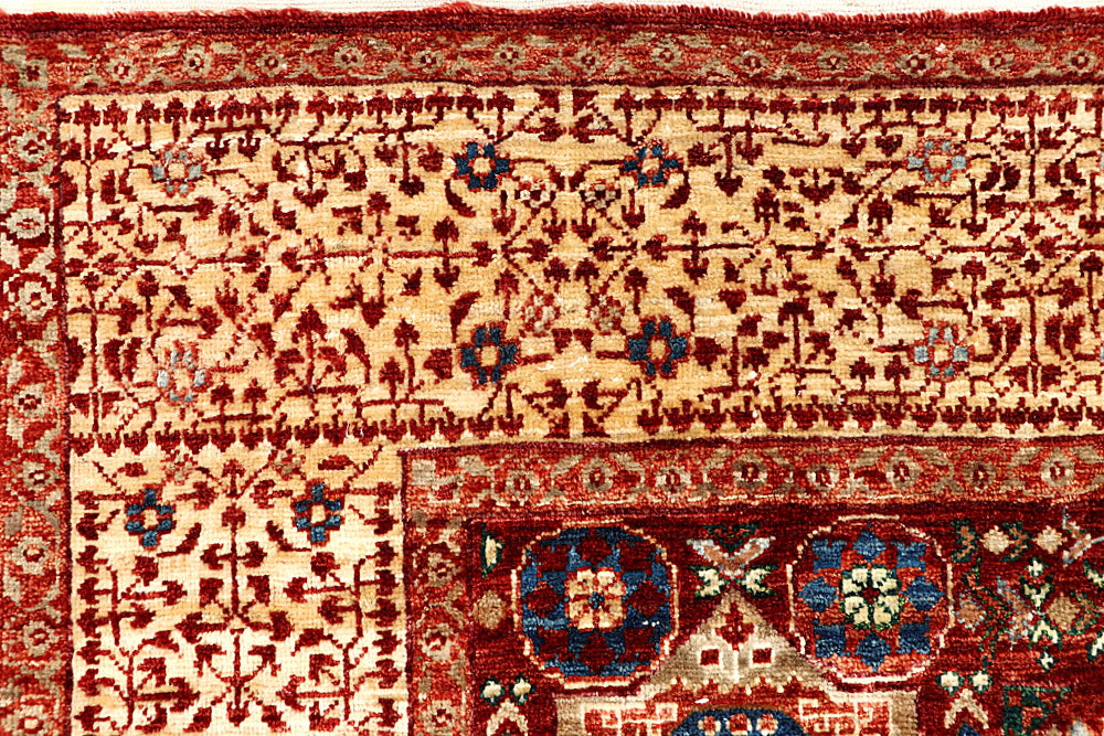 Dark Red Mamluk 5' 9 x 8' 11 - No. 66129 - ALRUG Rug Store