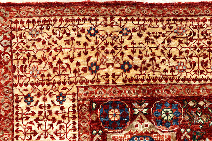 Dark Red Mamluk 5' 9 x 8' 11 - No. 66129 - ALRUG Rug Store