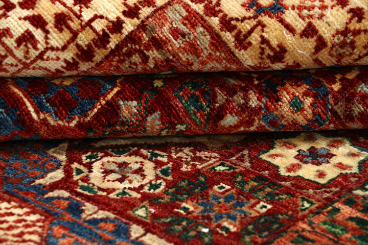 Dark Red Mamluk 5' 9 x 8' 11 - No. 66129 - ALRUG Rug Store