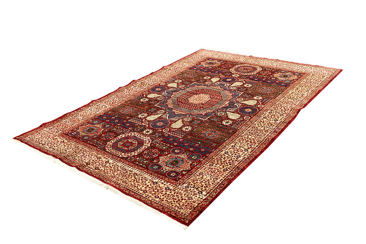 Dark Red Mamluk 5' 9 x 8' 11 - No. 66129 - ALRUG Rug Store