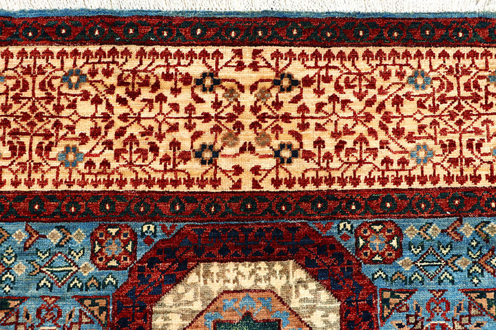 Light Blue Mamluk 6' x 8' 9 - No. 66130 - ALRUG Rug Store
