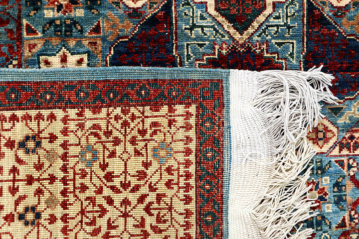 Light Blue Mamluk 6' x 8' 9 - No. 66130 - ALRUG Rug Store