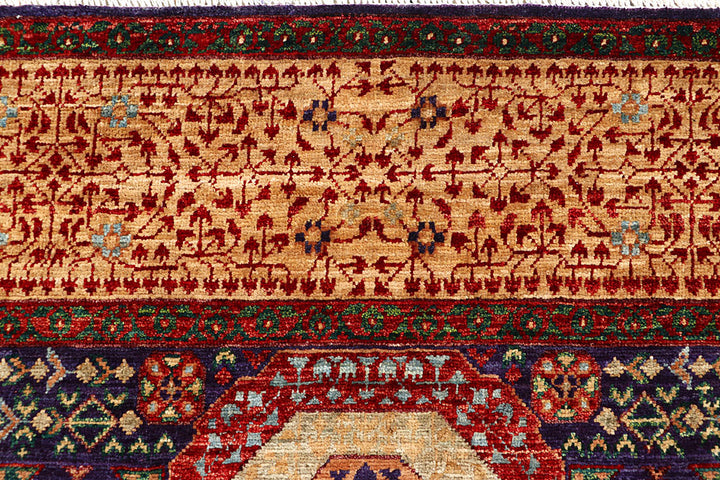 Multi Colored Mamluk 5' 10 x 8' 11 - No. 66132 - ALRUG Rug Store
