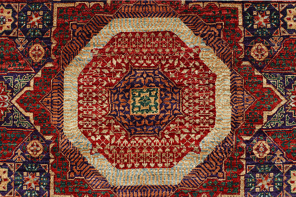 Multi Colored Mamluk 5' 10 x 8' 11 - No. 66132 - ALRUG Rug Store