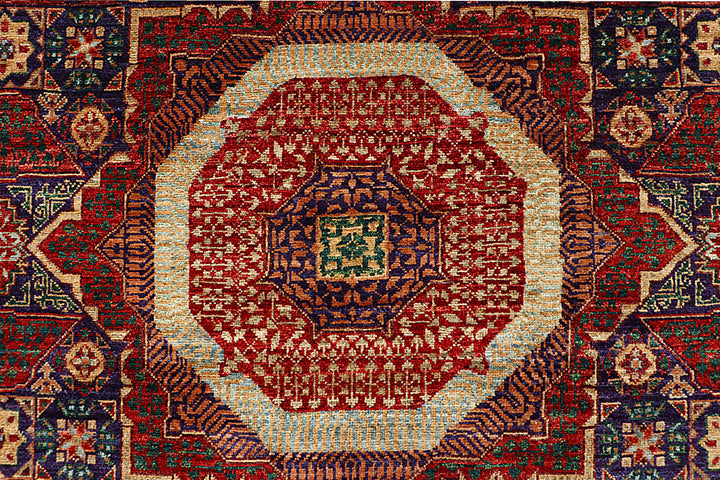 Multi Colored Mamluk 5' 10 x 8' 11 - No. 66132 - ALRUG Rug Store
