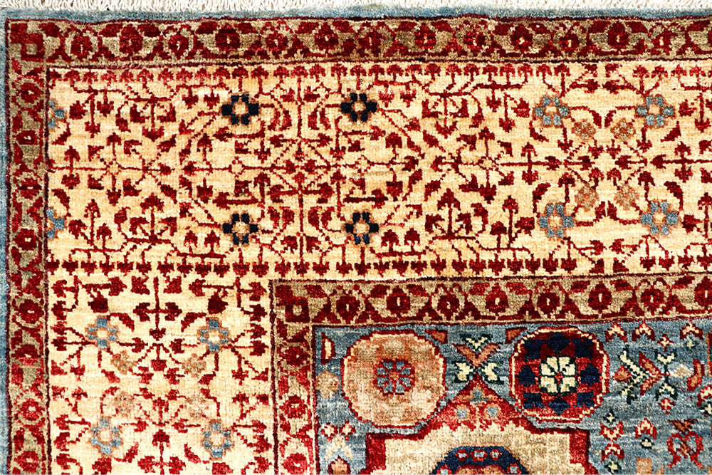 Cadet Blue Mamluk 5' 8 x 7' 9 - No. 66133 - ALRUG Rug Store