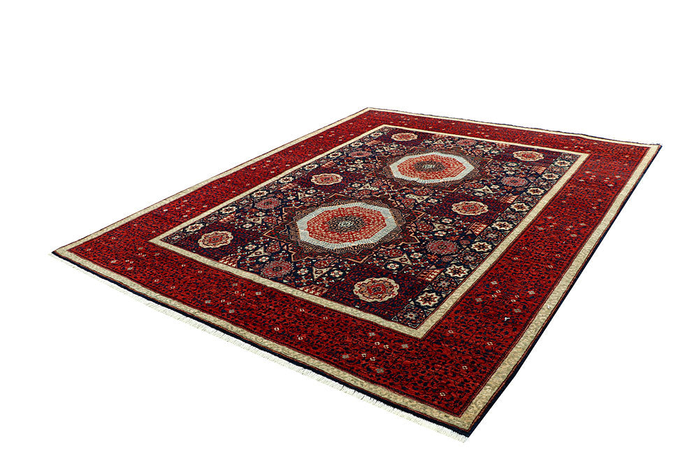 Multi Colored Mamluk 7' 11 x 9' 9 - No. 66134 - ALRUG Rug Store