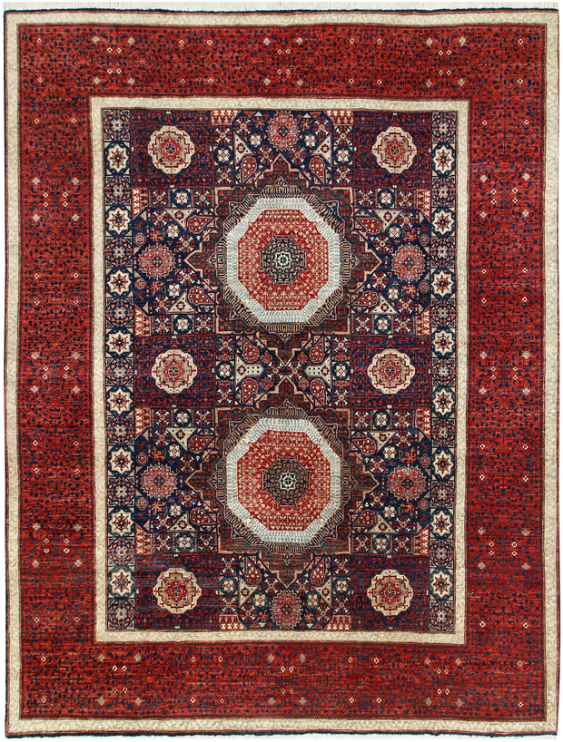 Multi Colored Mamluk 7' 11 x 9' 9 - No. 66134 - ALRUG Rug Store