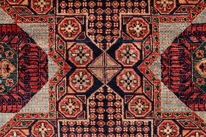 Multi Colored Mamluk 8' x 9' 7 - No. 66135 - ALRUG Rug Store