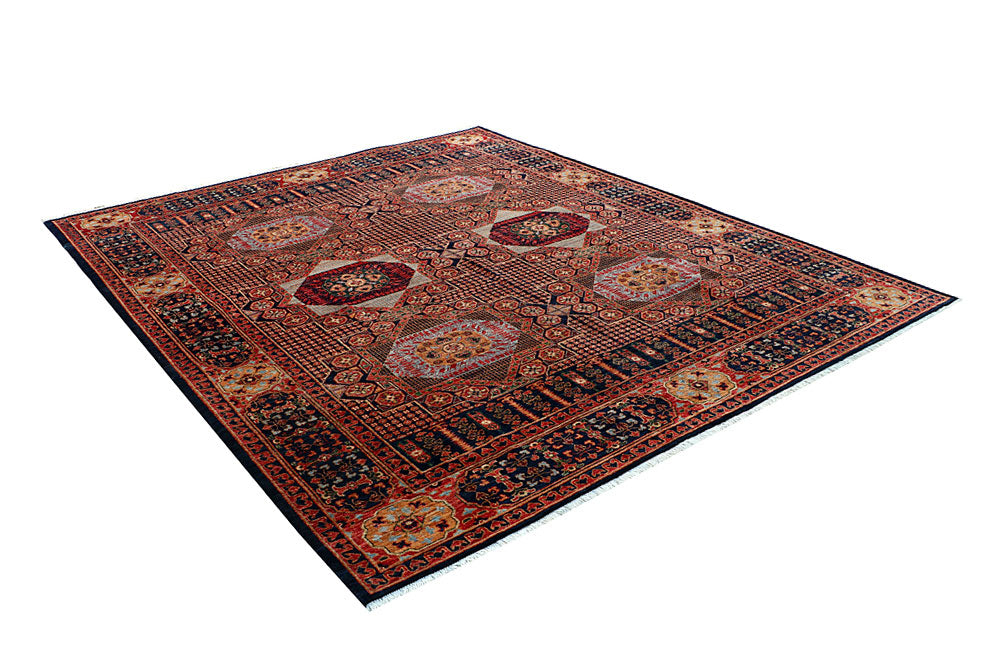 Multi Colored Mamluk 8' x 9' 7 - No. 66135 - ALRUG Rug Store