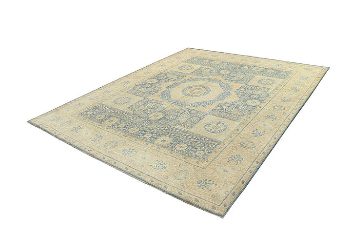Dark Grey Mamluk 7' 10 x 10' - No. 66136 - ALRUG Rug Store