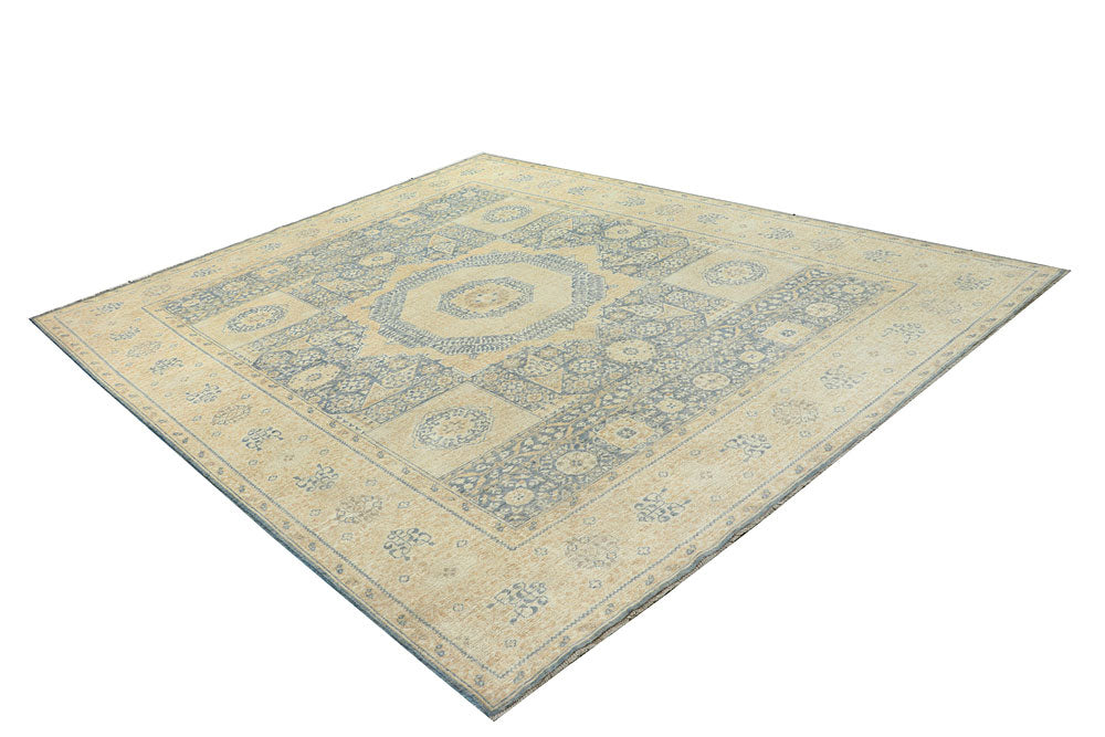 Dark Grey Mamluk 7' 10 x 10' - No. 66136 - ALRUG Rug Store