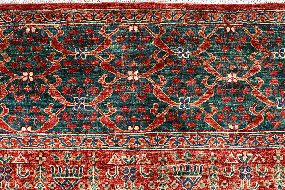 Multi Colored Mamluk 7' 10 x 9' 9 - No. 66137 - ALRUG Rug Store