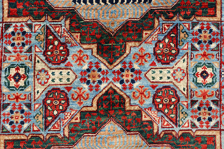 Multi Colored Mamluk 7' 8 x 10' - No. 66138 - ALRUG Rug Store