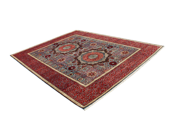 Multi Colored Mamluk 7' 8 x 10' - No. 66138 - ALRUG Rug Store