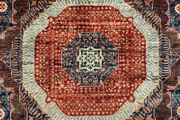 Midnight Blue Mamluk 7' 11 x 9' 8 - No. 66139 - ALRUG Rug Store