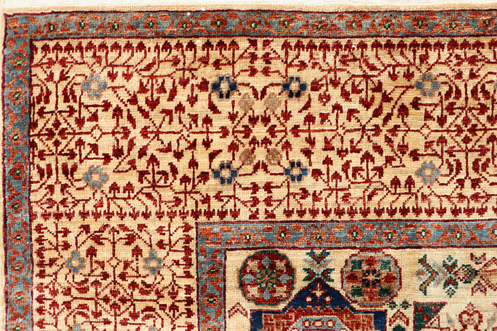 Tan Mamluk 7' 10 x 9' 8 - No. 66140 - ALRUG Rug Store